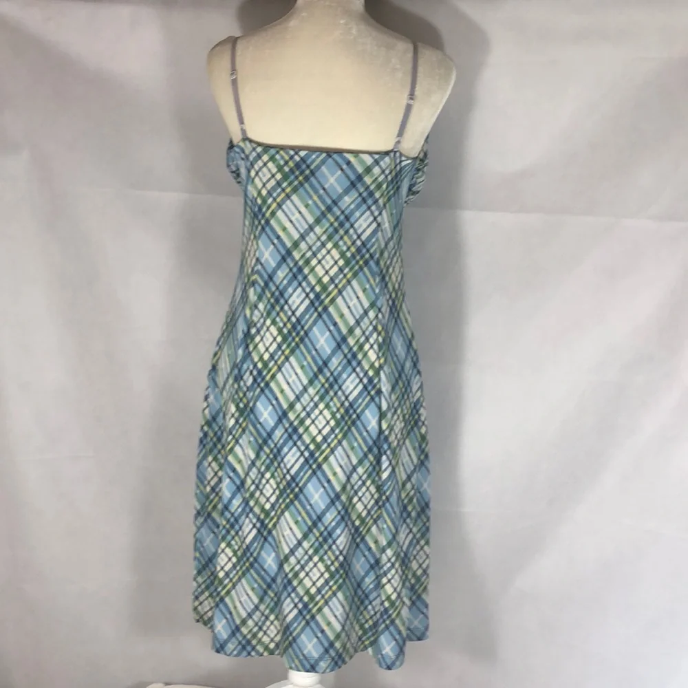 - SOLD💜💜💜💜BCBG MAXAZRIA, Size L , Midi dress, Blue color. - Picture 2 of 8